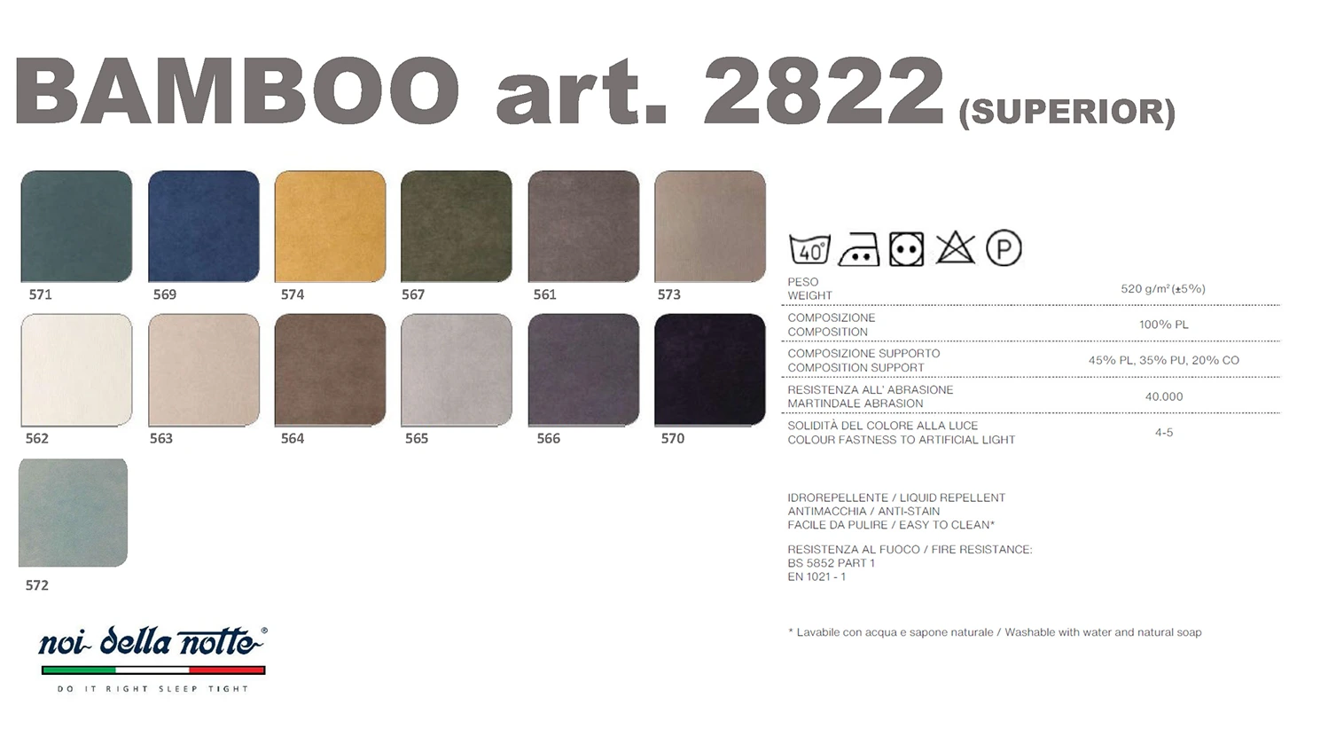 Tessuto - Bamboo (Superior)